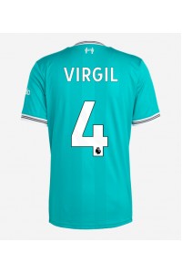 Liverpool Virgil van Dijk #4 Voetbaltruitje 3e tenue 2025-26 Korte Mouw